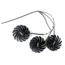 DIY 3PCS 85MM 4PIN PLD09210S12HH 0.4A 냉각 팬 교체 MSI GeForce GTX 1070 980Ti Duke 비디오 그래픽, 01 DIY FAN