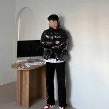 치트키 / 남자 쿠시 애나멜 패딩 점퍼
