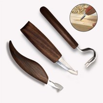 호두나무 우드 카빙 3종세트 DIY 목공예 취미 조각 Sumak*5135EA, 본상품선택