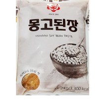 일식된장(부천몽고 2K) 1개 식자재마트 대용량 업소용