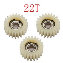 전동자전거 접이식전기자전거 여성용전기자전거 3pcs 30 치아 22 48mm 전기 자전거 모터 감속기 나일론 기, 01 22T, 한개옵션1