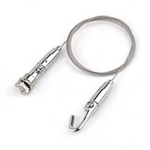 철물백화점액자걸이모음전액자레일와이어액자걸이픽쳐레일, B2 원터치 강력잠금 소 실버, 1개