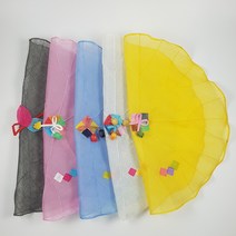 [신박한 잡화] 모시 원형 밥상보 차상보 밥상덮개 A형, 노랑