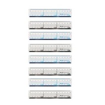 아이비스 15cm 가로 세로 방안자 SP, 랜덤 발송, 12개입