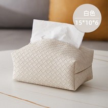 귀여운 특이한 냅킨 케이스 휴지세련된 직조 가죽 티슈 박스 1 개 휴대용 자동차 종이 홀더 장식 레스토, 한개옵션1, 02 E