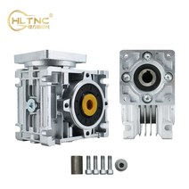 HLTNC-Nema 23 34 웜기어 감속기 NMRV030 NMRV040 고 토크 기어 박스 dc 모터 입력 11/14mm 비율 51/1001 cnc용, [06] Ratio25, [02] RV040 for nema34, 1개