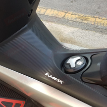 YAMAHA NMAX 튜닝스티커 이너커버 주유구커버 스티커 엔맥스125/155, 흰색