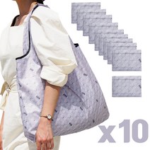 10개 인피너리 장바구니 에코백 ( 단체 답례품 고급 나눔 선물 ), 화이트그레이 whitegray