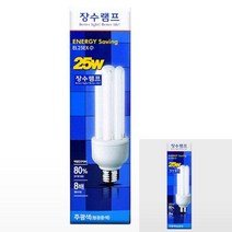 EL전구 삼파장25W EL램프 장미전구 25W 주광색