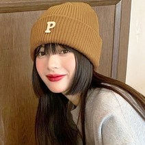 스타일몬 데일리 P로고 비니