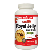 Nutridom Royal Jelly 1000mg 300 Softgels 로얄젤리 뉴트리돔 로얄젤리 원기회복 피부미용 캐나다 로얄제리 로얄젤리 할인가격 캐나다 직배송
