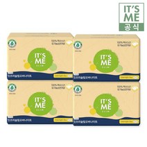 잇츠미 잇츠미 슬림 생리대 오버나이트 8p x 4팩, 단일옵션