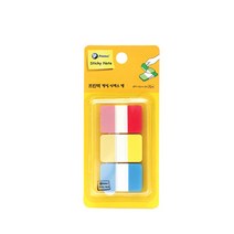 프린텍 IT3825-3 팝업인덱스 탭 컬러3색 38x25, 단품