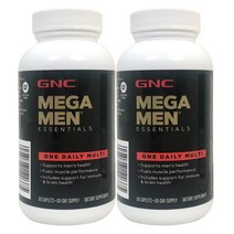 GNC 지앤씨 메가맨 MEGA MEN One Daily, 60정, 2병