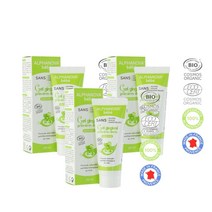 아기 잇몸 맛사지 젤 20ml Alphanova Bebe Gel Gingival 프랑스 아기제품, 3팩