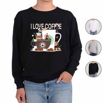 ATOGATO 맨투맨 맞춤 아이러브 창업 커피점