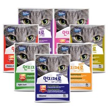 테비 먼지제로 고양이모래 4L x 6개, 14.복숭아향 4L X 6개