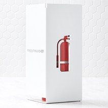 애드세이프 CE-01W 소화기 커버트레이_코너형(소화기 미포함)