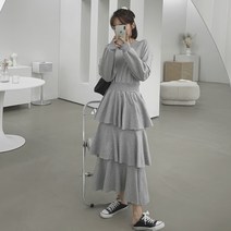 떳다그녀 포이븐 캉캉 롱 원피스