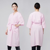 텐포인트 요들 시험용가운(핑크) 피부미용국가실기시험준비 모델겉가운, 요들 핑크 겉가운, FREE SIZE