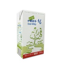 에버휩 휘핑크림 가당 1030g X 6개(아이스박스무료) 생크림 베이킹 커피휘핑, 12개