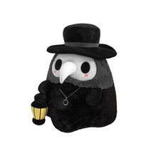 SCP049 역병의사 캐릭터 인형 새부리 재단 야광 전등 까마귀 피규어 굿즈 장식 소품, A