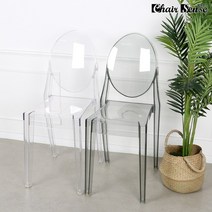 체어센스 카페 업소용 커피숍 인테리어 식당 식탁 의자, 31 글래스 팔무 화이트