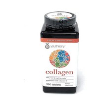 Youtheory 유씨어리 콜라겐 + 비타민C 6000mg 390정, 1팩