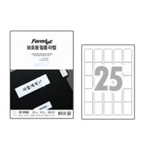 폼텍 보호용 필름 라벨/투명 OPP라벨/A4, CF-3102