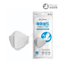 상공양행 에어쉴드 대형 흰색 KF94 30매입, 대형 흰색 30매입