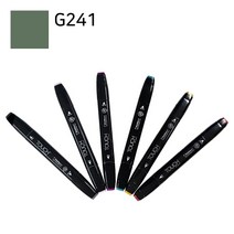 신한 뉴터치트윈마카 G241 그레이리쉬그린딥 Grayish Green Deep / 1개입 / 84700, 1색