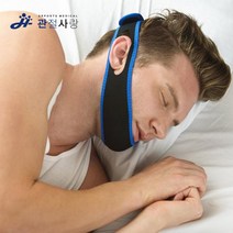 관절사랑 안티 스노어링 입벌림 방지 밴드 바른수면입벌림 수면 마우스피스 코골이방지기구 입벌림방지밴드, 핑크
