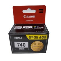 캐논 MX457 정품잉크 검정 8ml (PG-740), 1개