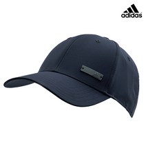 아디다스 가벼운 베이스볼 캡 메탈 로고 부드러운 소재 네이비 모자 *빠른출고*, 58호(OSFM)