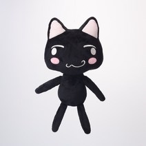 Toro Inoue plush 귀여운 애니메이션 인형, 30cm116g, 검은 고양이