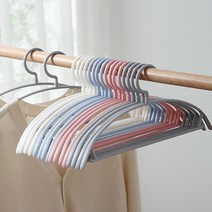라이크홈즈 [10Pset] 디자인 예쁜 고리회전 옷걸이 4color, 10개입, 그레이