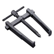 핸드리프트 핸드자키 유압 리프트 포크 수동 손 자키 38 인치 두 개의 클로 풀러 별도 리프팅 장치 크롬 바나듐 스틸 강화 풀 베어링 라마 자동차 정비 수공구, 3 inches