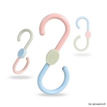 아이방 옷장정리 파스텔 회전형 옷걸이 행거 원룸 여성 신혼부부선물 티쳐스 남성, 1개