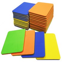새날놀이 사각 색판 뒤집기 세트 운동회 색판뒤집는 게임 KC 30개입 21x16cm, 상세페이지 참조