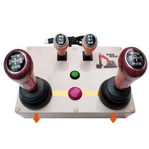 굴삭기 면허시험 포크레인 컨트롤러 소프트웨어 및, 포핸드 및 백핸드 전환+ 설치CD