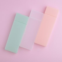 데코덴 반투명 플라스틱 필통 DIY 데코덴 만들기 재료, A.필통(대)-화이트