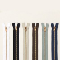 소잉데일리 콘실지퍼 바지지퍼 청바지지퍼 모음전_ 15cm~100cm 160여종, 베이지, 3. 청바지용지퍼_20cm
