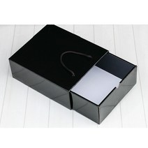 신성박스컴퍼니 [슬리브] 블랙신발선물상자, 2개