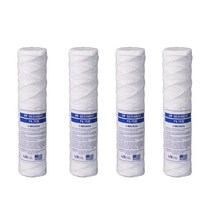하우징필터 지하수필터 직수기 10inch 5micron 유니버설 pp 면화 스트링 상처, 4개