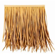 PVC 인조 볏짚 초가 지붕 밀짚 이엉 짚 갈대 움막 초가집 인테리어, 아미 그린