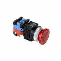 조광 푸쉬락 LED램프 스위치 AC DC 1A1B 24V 25mm KBL25EA-L3C11