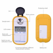 당도 측정기 2018 new product digital ethylene concentration and freezing point refractometer