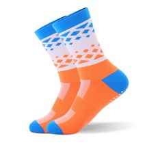 전문가용 자전거 스포츠 양말 남녀 공용 도로 야외, [02] L(40-45), [12] orange