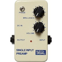 트라이얼프리앰프SINGLE INPUT PREAMP