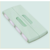 만두피 만드는 기계 만두 빚는 기계 손만두 틀 제조기, 그린(직경 7.5c m), 1개